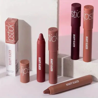 Beauty Glazed Lip Crayon Lipstick 